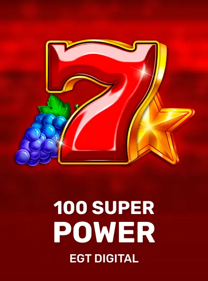 100 Super Power game tile
