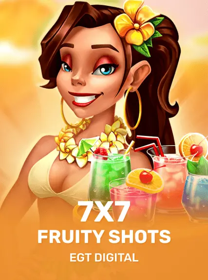 7x7 Fruity Shots game tile